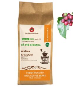 Alternative view of Loại hạt/bột Cà phê nguyên chất 100%. Hảo Hạng – Khesaca cafe Arabica túi 500gr Kraft