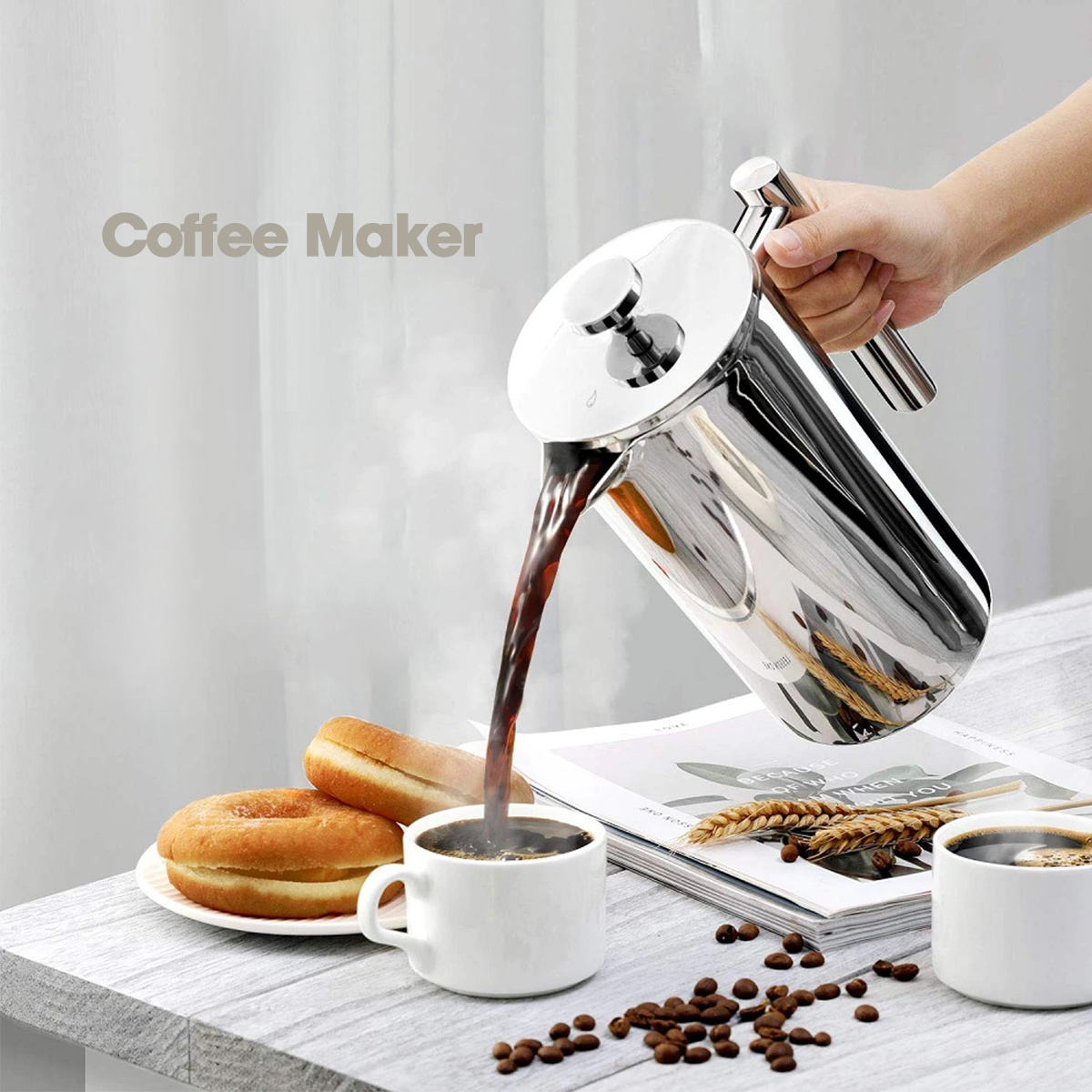 Cà phê phin giấy-Drip Coffee. Moka và Robusta nguyên chất – DCB150RA17- 10gói/ Hộp - Ảnh 4