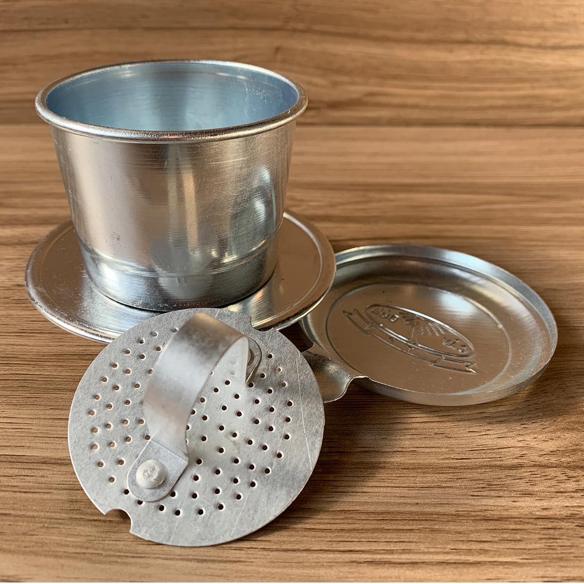 Phin pha cafe inox cao cấp không gỉ loại 6cm dày 0.5-TFCV10001