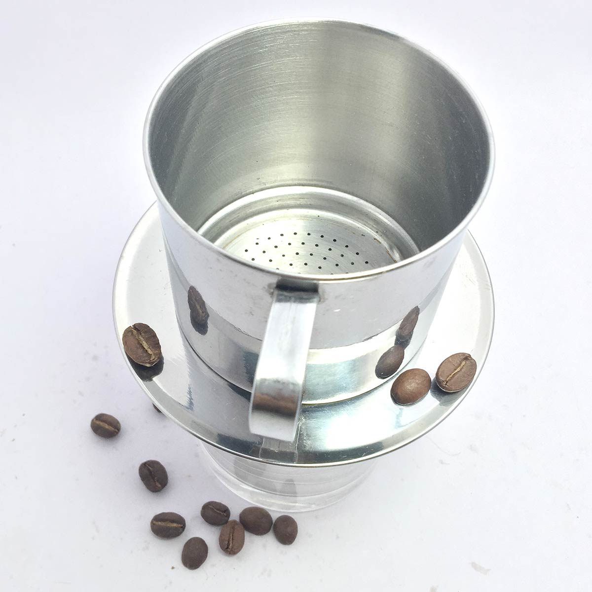 Phin pha cafe inox cao cấp không gỉ loại 6cm dày 0.5-TFCV10001 - Ảnh 4